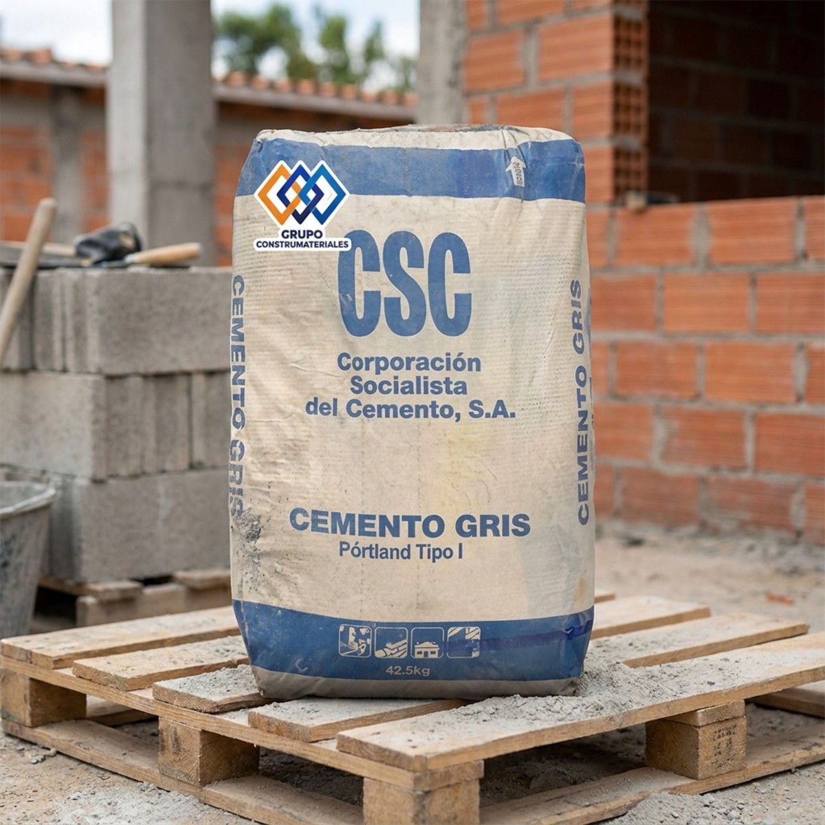Cemento Gris Saco Original 42.5Kg
