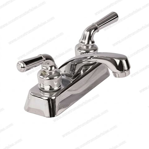 Griferia Lavamanos 4" Cuello Cisne Caribe