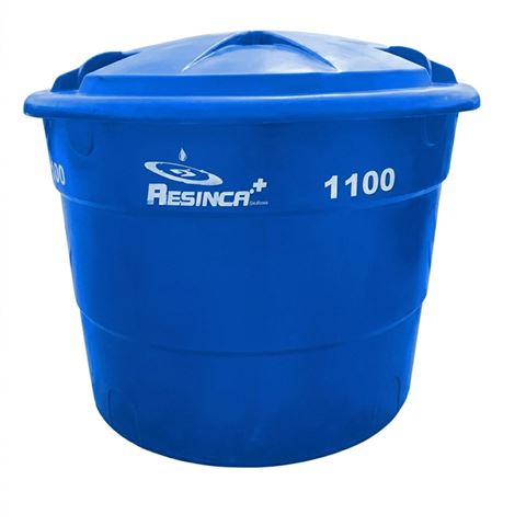 Tanque Almacenamiento Eurotanque 1100 Litros Resinca Azul