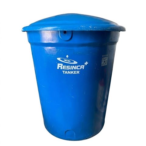 Tanque Almacenamiento Conico 1500 Litros Resinca Azul